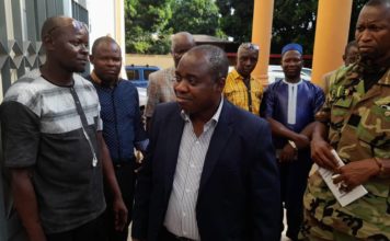 Immersion gouvernementale à Kankan : Me Moriba Alain Koné, poursuit ses activités sur le terrain.