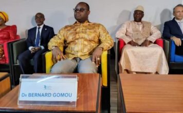 CELEBRATION ANNUELLE DE LA JOURNEE DES DROITS DE L’HOMME EN GUINEE: Dr Bernard Gomou lance la campagne annuelle des 75 ans à Conakry