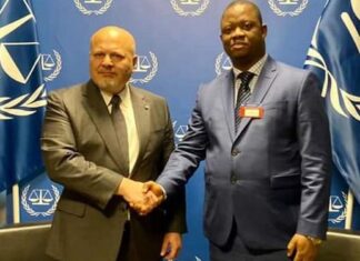 En marge de la 21ème session de l’Assemblée Générale des États partis aux statuts de Rome sur la Cour Pénale Internationale à la Haye, le Ministre de la Justice et des Droits de l’Homme a été reçu par le Procureur de la CPI Karim Khan