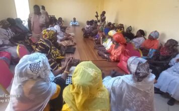 Société: L’épouse du PM confère avec les femmes de la commune urbaine de Boké