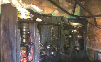 Kindia: un cuits de circuit ravage un bâtiment et tout son contenu