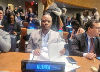 New York : Alphonse Charles Wright représente la Guinée a une importante rencontre de la CPI