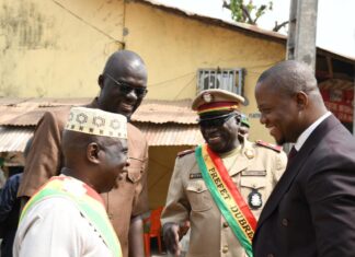 Dubréka: le ministre de la justice à la prison civile insiste sur l’amélioration des conditions de vie