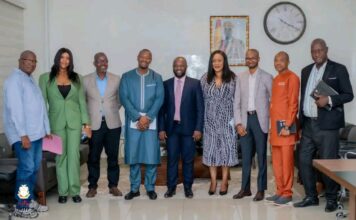 Le Ministre Faya François Brourouno reçoit en audience le Coordinateur du Bureau de suivi des priorités présidentielles