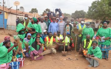 Boké-Assainissement : La délégation spéciale en ordre de bataille contre l’insalubrité dans les marchés