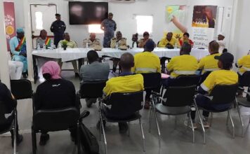 Kamsar: Le gouverneur de la région administrative de Boké sur le site de GAC, le personnel se dit réconforté