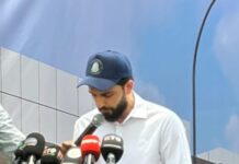 Discours d’Ali HAMADE Entrepreneur de EHC Construction à la pose de la première pierre du siège de la Sûreté régionale de Conakry