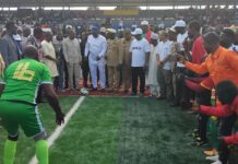 Sports: démarrage de la 8ème édition du tournoi du Consortium dans la préfecture de Boké