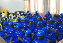 Boké: L’ONFPP lance la formation de 150 jeunes en conduite d’engins lourds et aux logiciels des Mines