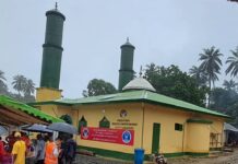 Boké-Religion : La SMB remet la Mosquée rénovée aux communautés de Tambaya