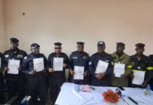 Boké: La Police régionale édifiée sur le contenu du Projet de nouvelle Constitution