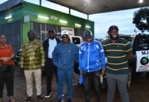 Guinée-Justice: La délégation du Garde des Sceaux, du Ministre, Kaïraba Kaba en route pour le Sankaran (Faranah)