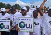 Marche des cadres administratifs à Boké: Abdoulaye Kéita parmi les piétons