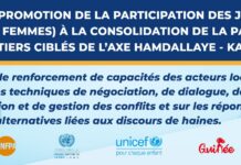 DGCIP: Promotion de la participation des jeunes à la consolidation de la paix dans les communes de Ratoma, Lambanyi, Sonfonia et Kagbelen