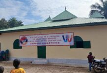 Boké-Religion: La Mosquée du secteur Merbenssia remise après sa rénovation par le Consortium SMB-Winning