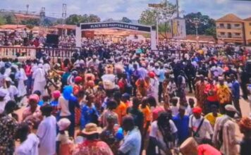 Boké-Vers la présidentielle 2025: Les femmes et jeunes exigent la candidature du président Mamadi Doumbouya