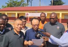 Boké-Éducation: Le Consortium SMB-Winning remet une Ecole Franco-Arabe de 3 salles de classe à la population de Kamikolon