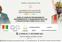 Justice: Vers la journée nationale des symboles de l’Etat
