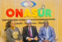 Visite du candidat à la Présidentielle, Ibrahima Abé Sylla au Siège de l’ONASUR