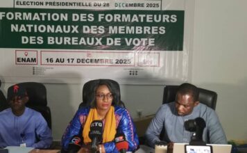 Élection présidentielle du 28 décembre 2025: la DGE forme des formateurs des membres des bureaux de vote
