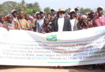 Boké-Santé: Les communautés des dix (10) collectivités abandonnent les MGF