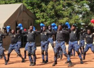Boffa-Sécurité: Des agents de l’Escadron de la Gendarmerie Mobile d’Intervention reçoivent leurs attestations de fin de formation