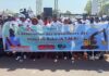 Clôture de la Campagne de la GMD dans la commune urbaine de Boké: L’Association des Travailleurs des Mines mobilisée pour soutenir le Candidat Mamadi Doumbouya