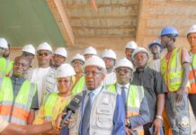 Justice : le Garde des Sceaux satisfait de l’avancement des travaux du tribunal de première instance de Mafanco