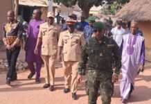 Koundara : le gouverneur Aboubacar Diakité en tournée de prise de contact