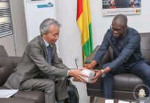 Le Garde des Sceaux, Ibrahima Sory II Tounkara reçoit plusieurs diplomates pour renforcer la coopération judiciaire en Guinée