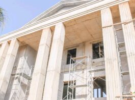 Infrastructures judiciaires : le chantier du futur Palais de Justice de Mafanco atteint un niveau d’exécution avancé