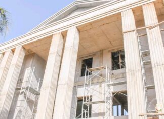 Infrastructures judiciaires : le chantier du futur Palais de Justice de Mafanco atteint un niveau d’exécution avancé