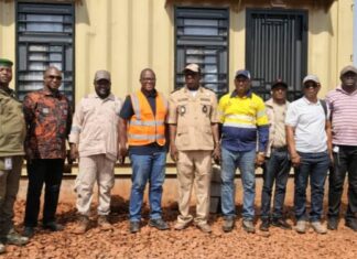 Boké : le gouverneur entame une tournée de prise de contact dans les sociétés minières