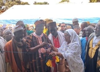 Boké : UMS remet officiellement la mosquée du Khalif de Katougouma rénovée