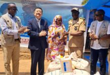 Boké – Humanitaire : le PAM distribue des kits alimentaires aux populations vulnérables du secteur Kantouba (Tanènè)