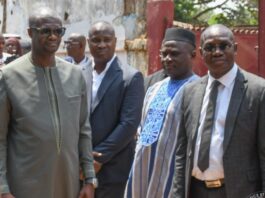 Justice guinéenne : le Garde des Sceaux en visite de prise de contact au Tribunal de Première Instance de Dixinn