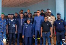 Boffa : le ministre de la Sécurité inspecte l’École nationale de Police et de Protection civile de Kafilya