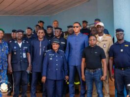 Boffa : le ministre de la Sécurité inspecte l’École nationale de Police et de Protection civile de Kafilya