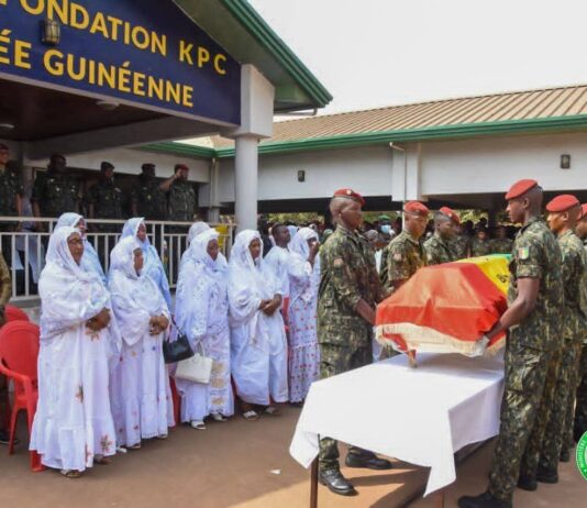 Conakry : la Nation rend un ultime hommage au Général Mohamed Lamine Diarra