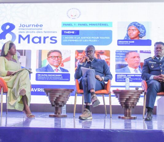Guinée : un engagement renforcé pour l’accès à la justice des femmes et des filles à l’occasion de la Journée internationale des droits des femmes 2026