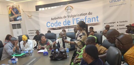 Conakry : lancement effectif de la campagne de vulgarisation du Code de l’enfant dans les communes