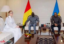 Kigali : le Président Mamadi Doumbouya quitte le Rwanda après une visite marquée par les honneurs protocolaires