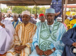 Coyah : le Garde des Sceaux Ibrahima Sory II Tounkara appelle à la paix et à l’unité nationale à l’occasion de la Tabaski