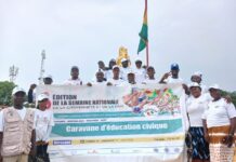 Kérouané : top départ de la caravane d’éducation civique