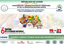 Vers la sixième édition de la Semaine Nationale de la Citoyenneté et de la Paix (SENACIP) 2026 : du 15 au 21 mai