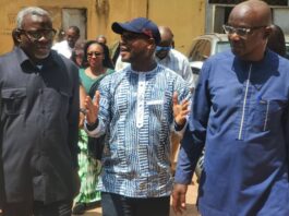 Kindia : le ministre Mourana Soumah sur le terrain pour faire le diagnostic