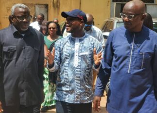 Kindia : le ministre Mourana Soumah sur le terrain pour faire le diagnostic