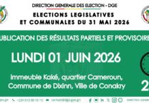 Élections législatives et communales 2026 : publication imminente des résultats partiels et provisoires