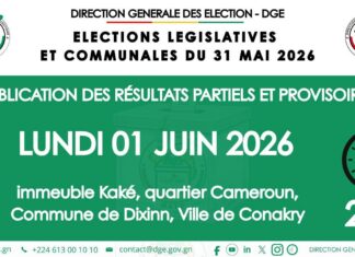Élections législatives et communales 2026 : publication imminente des résultats partiels et provisoires