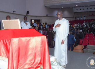 Obsèques de Maurice Togba Zogbélémou : le Ministre de la Justice salue l’héritage d’un grand serviteur de l’État